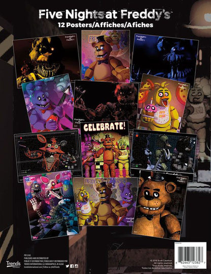 🎨 Five Nights at Freddy's Poster Book - Unleash the Thrill! [8.5" x 11"] 🌟