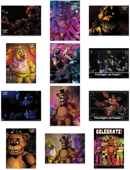 🎨 Five Nights at Freddy's Poster Book - Unleash the Thrill! [8.5" x 11"] 🌟