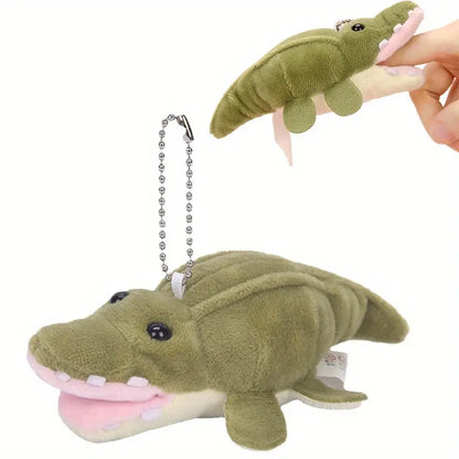 Cute Crocodile Plush Keychains - Adorable Reptile Charms (Available Individually or in Pairs)