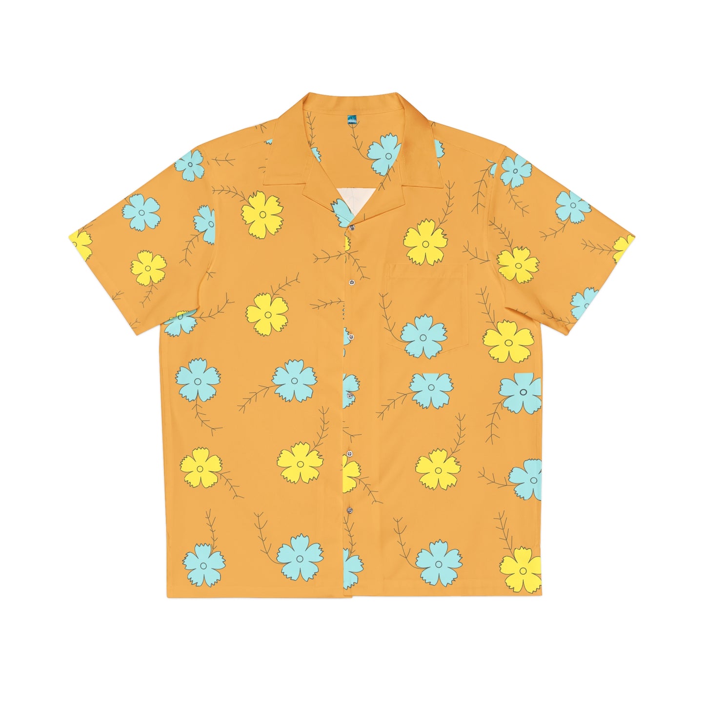 🌺 Sanji's Egghead Arch Men's Hawaiian Costume Cosplay Shirt 🌴