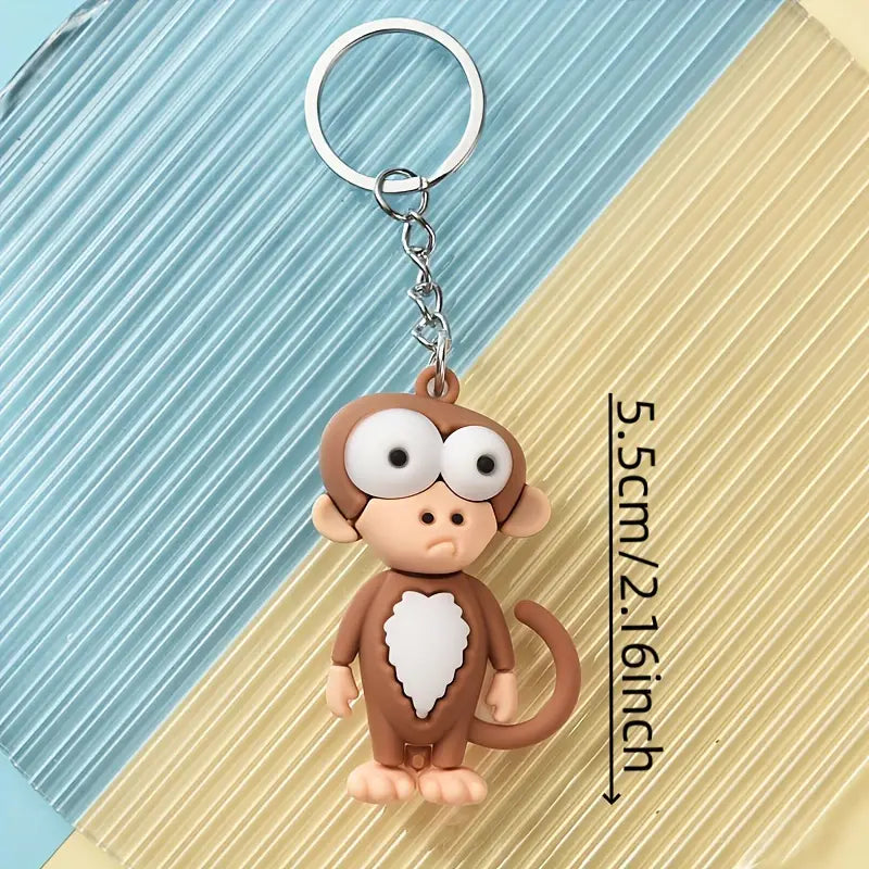 Cute 2025 monkey keychain