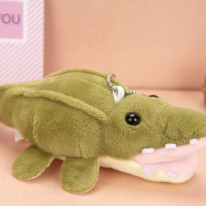 Cute Crocodile Plush Keychains - Adorable Reptile Charms (Available Individually or in Pairs)