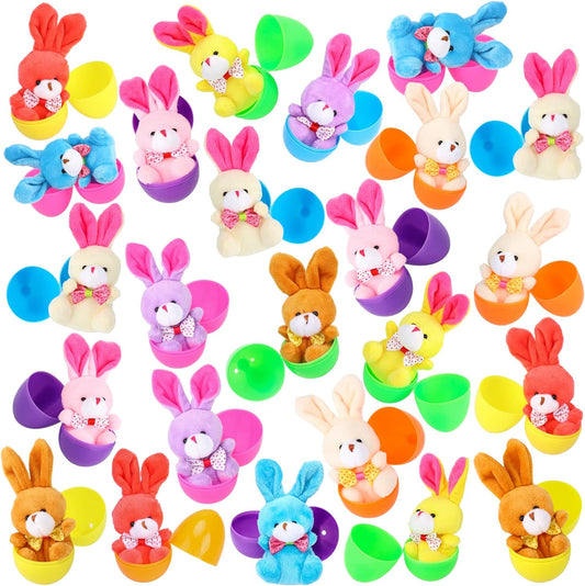 Enchanted Bunny Surprise: Mystery Egg Keychains