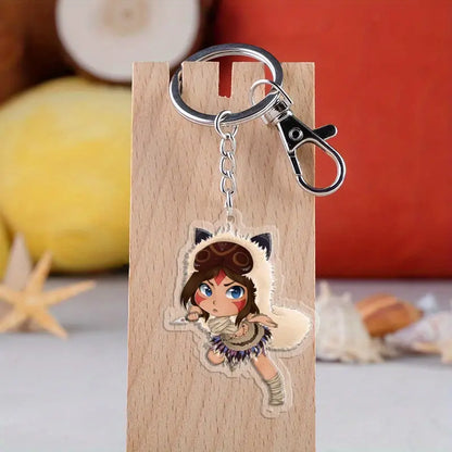 Acrylic Anime Character Studio Ghibli Keychain - Add a Touch of Magic to Your Everyday! 🌟