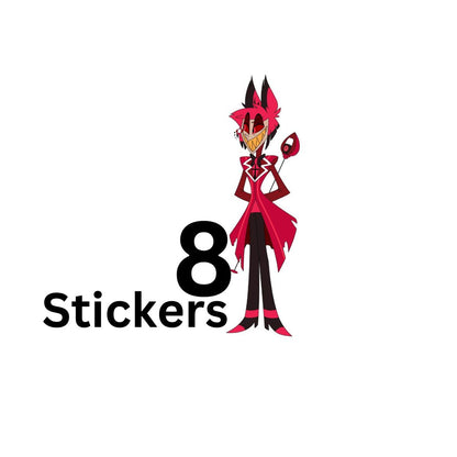 Hazbin Hotel Stickers🎨 (1 to 2 inches)