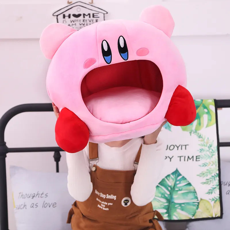 Kirby-Inspired Peripheral Plush Doll - The Ultimate Kawaii Nap Pillow and Pet Bed! 🧸