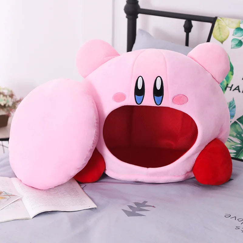 Kirby-Inspired Peripheral Plush Doll - The Ultimate Kawaii Nap Pillow and Pet Bed! 🧸