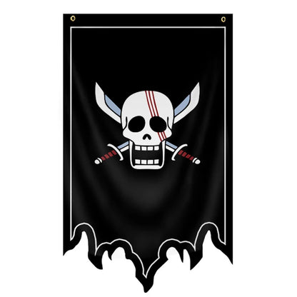 One Piece Pirate Ship Flag Collection [30*50CM] 🏴‍☠️🎌 (sold separately)