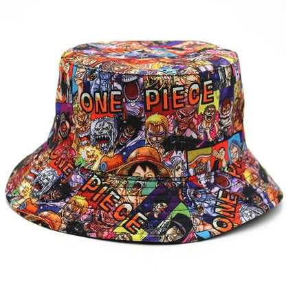 Set Sail with Style: One Piece Anime Bucket Hats!