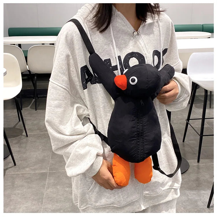 🐧Cute Penguin Plush Backpack 🎒