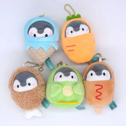 Penguin Pals Keychain Collection - Petite & Whimsical Plush Charms