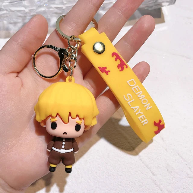 Mini Guardian Charms - Demon Slayer 3D PVC Keychains