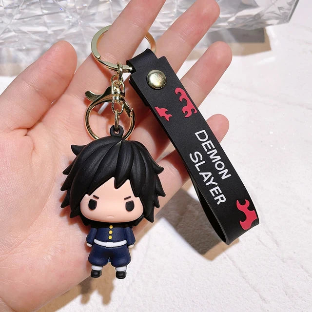 Mini Guardian Charms - Demon Slayer 3D PVC Keychains