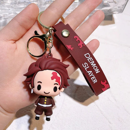 Mini Guardian Charms - Demon Slayer 3D PVC Keychains