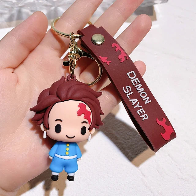 Mini Guardian Charms - Demon Slayer 3D PVC Keychains