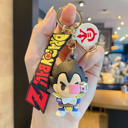 Dragon Ball Enthusiasts' Delight: Anime Hero Keychains!