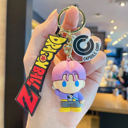 Dragon Ball Enthusiasts' Delight: Anime Hero Keychains!