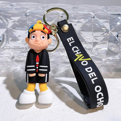 🔑 Chavo del Ocho PVC Keychain Collection - Iconic and Vibrant! 🌟