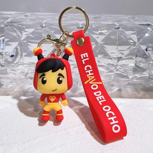 🔑 Chavo del Ocho PVC Keychain Collection - Iconic and Vibrant! 🌟