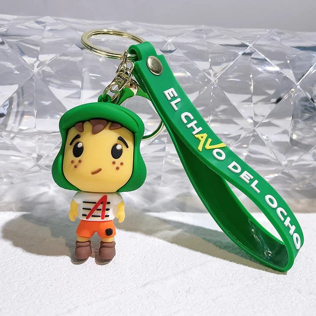 🔑 Chavo del Ocho PVC Keychain Collection - Iconic and Vibrant! 🌟