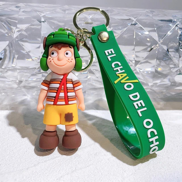 🔑 Chavo del Ocho PVC Keychain Collection - Iconic and Vibrant! 🌟