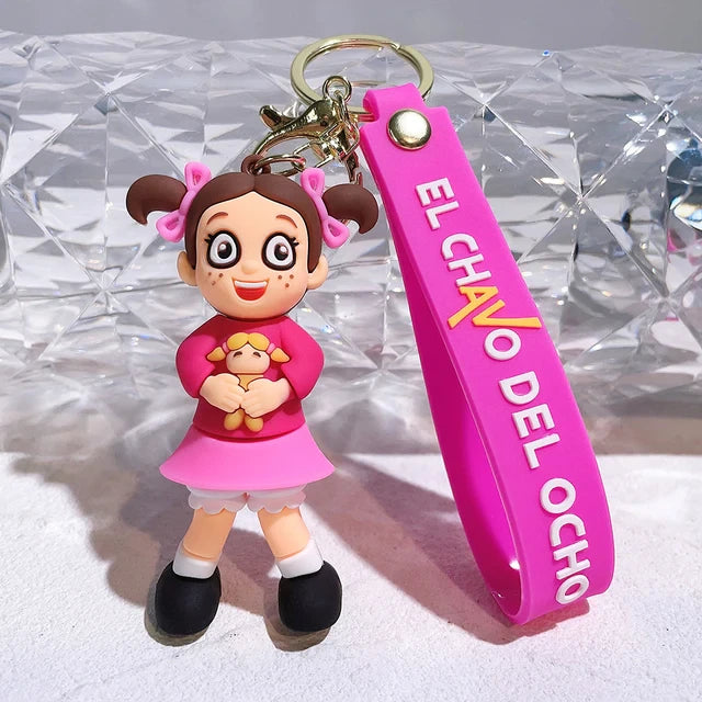 🔑 Chavo del Ocho PVC Keychain Collection - Iconic and Vibrant! 🌟