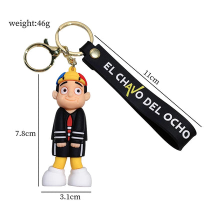 🔑 Chavo del Ocho PVC Keychain Collection - Iconic and Vibrant! 🌟