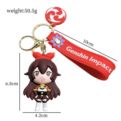 Genshin Impact's Mini Companions Keychain Collection