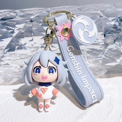 Genshin Impact's Mini Companions Keychain Collection