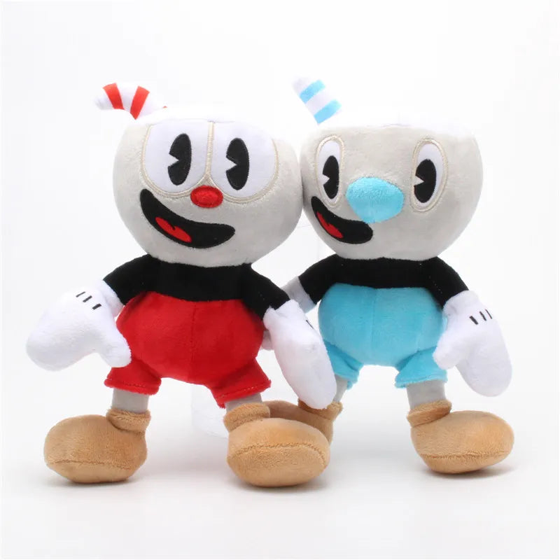 🥤Adventure Game Cuphead Plush Pillow🎮