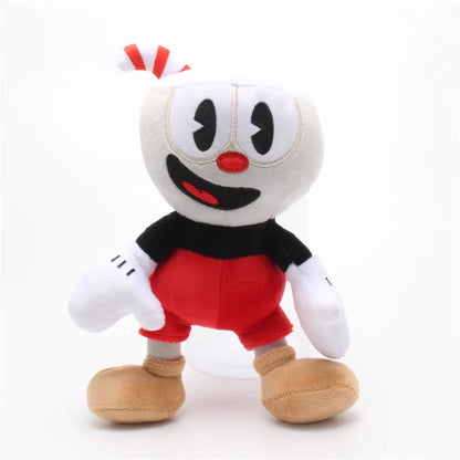 🥤Adventure Game Cuphead Plush Pillow🎮