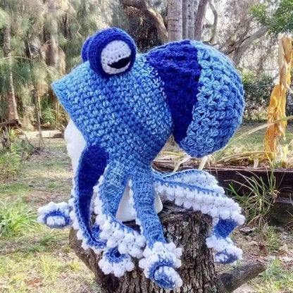 Embrace the Depths of Whimsy with the Cthulhu Octopus Hat