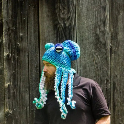 Embrace the Depths of Whimsy with the Cthulhu Octopus Hat