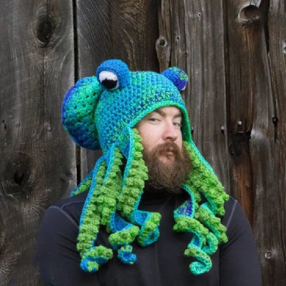 Embrace the Depths of Whimsy with the Cthulhu Octopus Hat