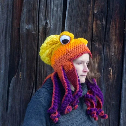 Embrace the Depths of Whimsy with the Cthulhu Octopus Hat