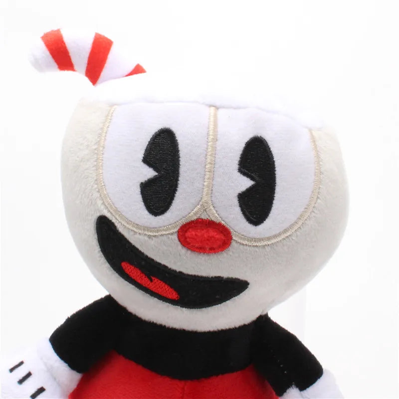 🥤Adventure Game Cuphead Plush Pillow🎮