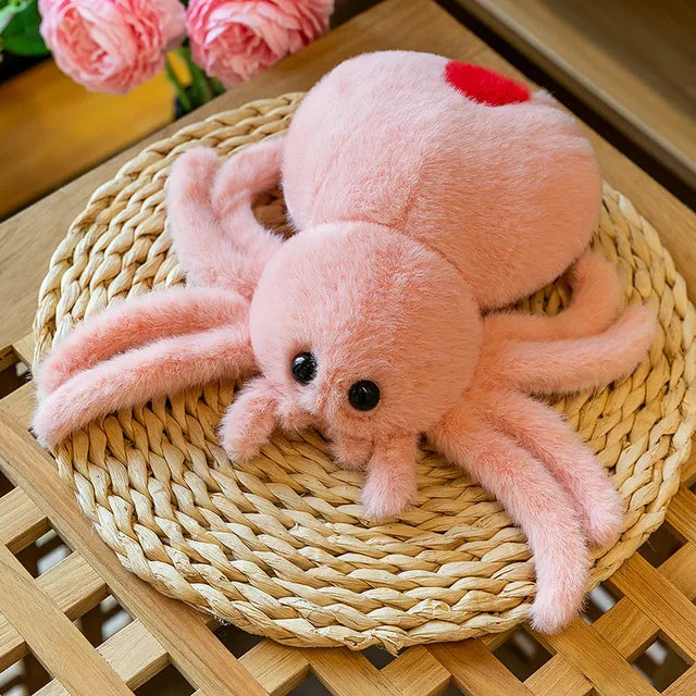 Cuddle Your Fears Away with Our Adorable Spider Plush Pillows!