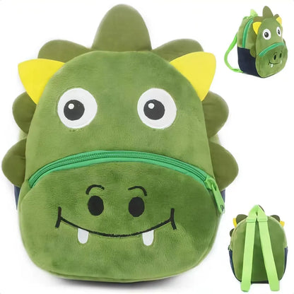 Roar into School with this Dino-Mite Plush Backpack!