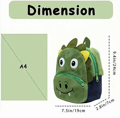 Roar into School with this Dino-Mite Plush Backpack!