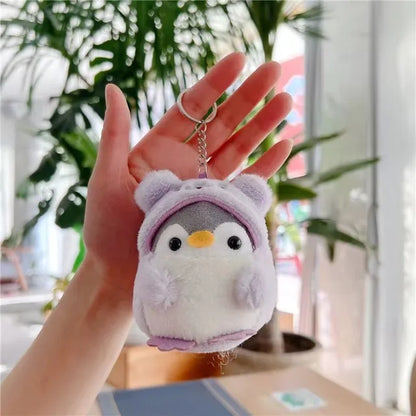 Charming Chilly Companions: Small Penguin Plush Keychains