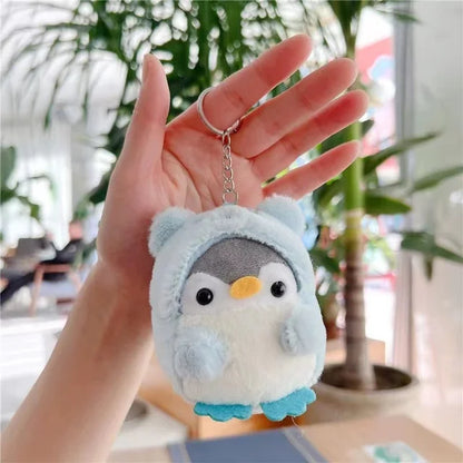 Charming Chilly Companions: Small Penguin Plush Keychains