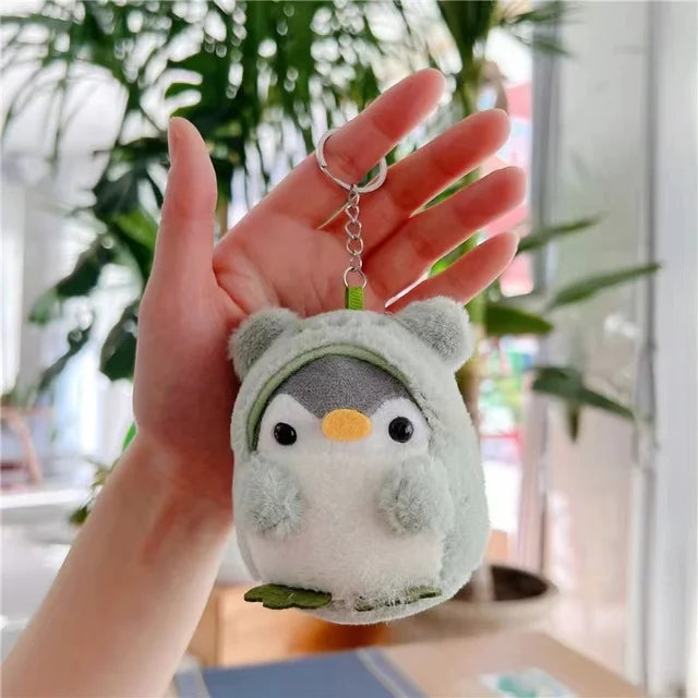 Charming Chilly Companions: Small Penguin Plush Keychains