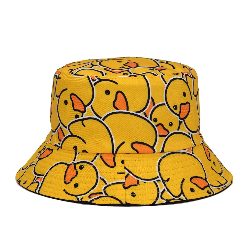 Adorable Duck Bucket Hat - Fun and Fashion in One! 🦆👒