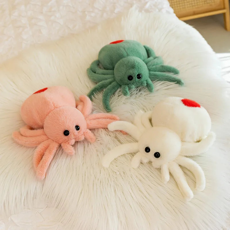 Cuddle Your Fears Away with Our Adorable Spider Plush Pillows!