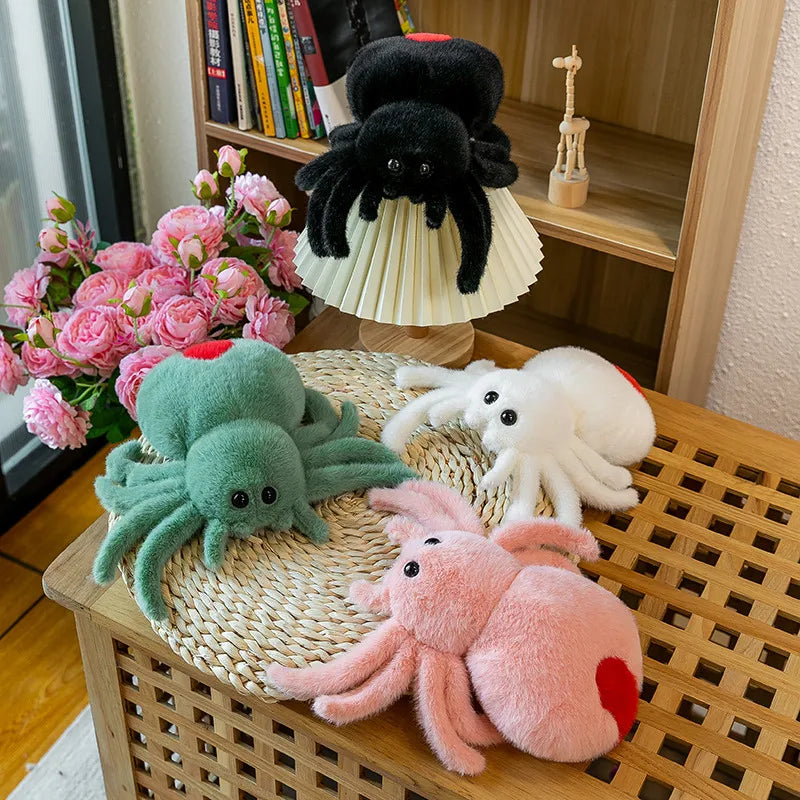 Cuddle Your Fears Away with Our Adorable Spider Plush Pillows!