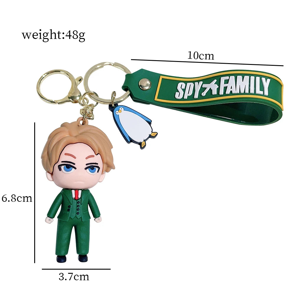 Spy x Family PVC Keychains - Bring Your Favorite Characters Everywhere! 🕵️