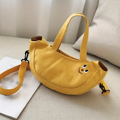 "Go Bananas" Fashion Canvas Crossbody Bag