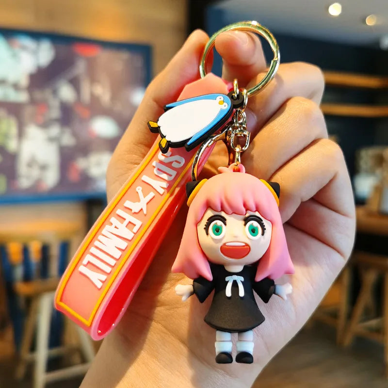 Spy x Family PVC Keychains - Bring Your Favorite Characters Everywhere! 🕵️