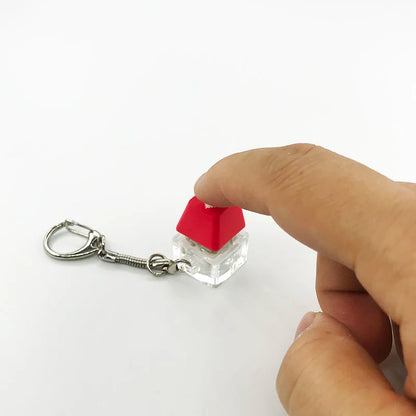 Introducing: Mechanical Keyboard Key Cap Axle Tester Keychain - Geeky Fun on the Go!