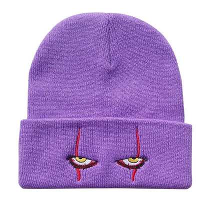 Pennywise Beanie 🧢🎈 | Creepy Cool Embroidered Design